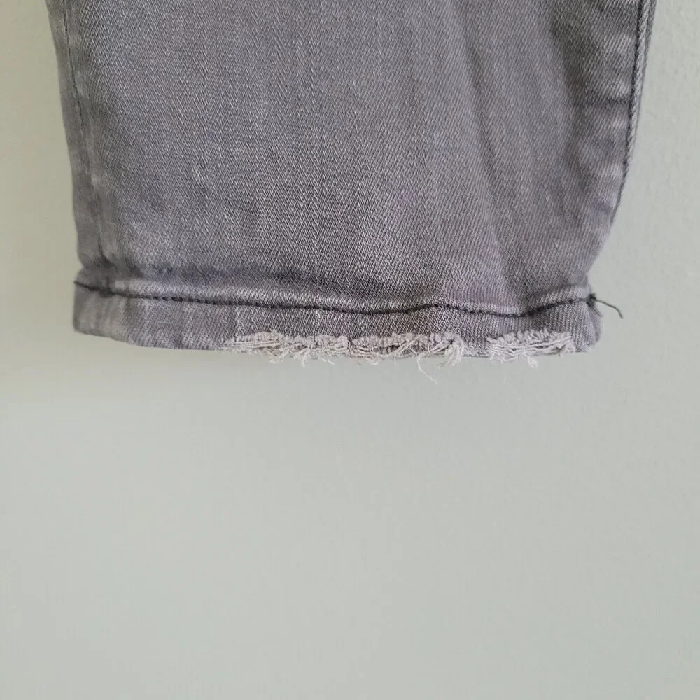 J. Crew Toothpick Jeans Womens 27 Stretch Gray Skinny